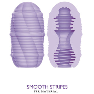 PRETTY LOVE - CUPID MASTURBATOR EGG SMOOTH STRIPES