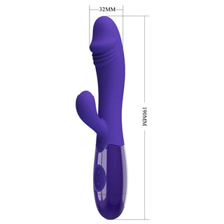 PRETTY LOVE - SNAPPY YOUTH VIBRATOR &amp; G-SPOT STIMULATOR PURPLE