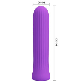 PRETTY LOVE - WHITE VIBRATOR STIMULATOR LILAC