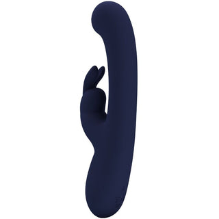 PRETTY LOVE - LAMAR RABBIT AND G-SPOT VIBRATOR BLUE