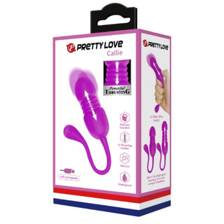 PRETTY LOVE - RECHARGEABLE VIBRATING EGG CALLIE PURPLE