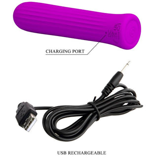 PRETTY LOVE - WHITE VIBRATOR STIMULATOR PINK