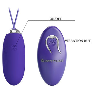 PRETTY LOVE - JENNY YOUTH VIOLATING EGG REMOTE CONTROL PURPLE