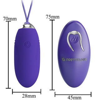 PRETTY LOVE - JENNY YOUTH VIOLATING EGG REMOTE CONTROL PURPLE