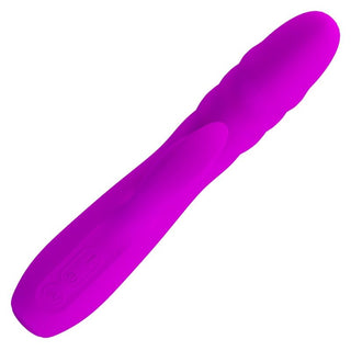 PRETTY LOVE - RECHARGEABLE RABBIT VIBRATOR MELANIE PURPLE