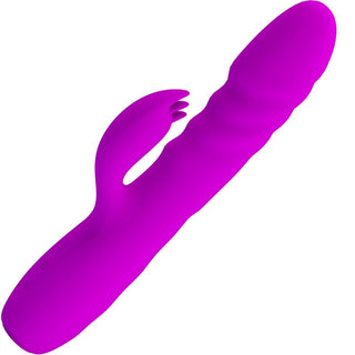 PRETTY LOVE - RECHARGEABLE RABBIT VIBRATOR MELANIE PURPLE