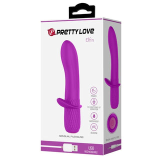 PRETTY LOVE - RECHARGEABLE VIBRATOR TROY PURPLE