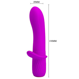 PRETTY LOVE - RECHARGEABLE VIBRATOR TROY PURPLE