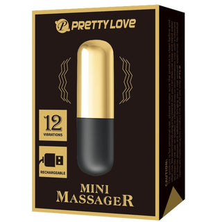 PRETTY LOVE - GOLD RECHARGEABLE BULLET VIBRATOR?
