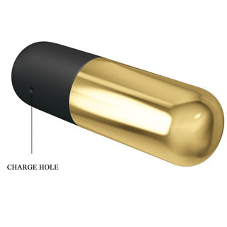 PRETTY LOVE - GOLD RECHARGEABLE BULLET VIBRATOR?