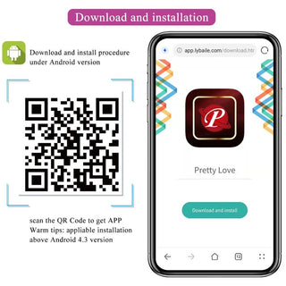PRETTY LOVE - VIBRATING EGG NYMPH APP CONTROLLED PURPLE