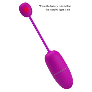 PRETTY LOVE - VIBRATING EGG NYMPH APP CONTROLLED PURPLE