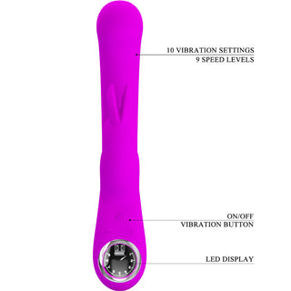 PRETTY LOVE - LAMAR RABBIT VIBRATOR AND PURPLE G-SPOT