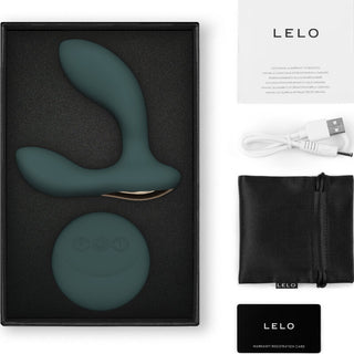 LELO - HUGO 2 REMOTE CONTROL PROSTATE MASSAGER GREEN GREEN