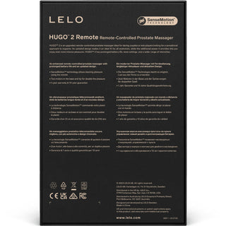 LELO - HUGO 2 REMOTE CONTROL PROSTATE MASSAGER GREEN GREEN