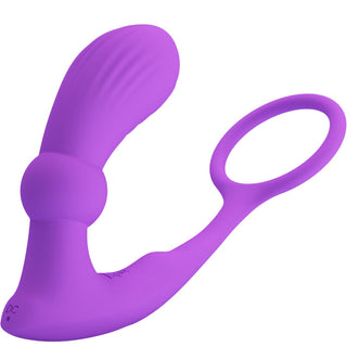 PRETTY LOVE - WARREN PURPLE ANAL RING AND VIBRATOR