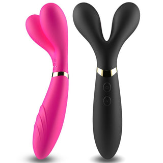 ARMONY - Y-WAND MASSAGE &amp; DOUBLE HEAD VIBRATOR BLACK