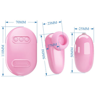 PRETTY LOVE - MAGIC BOX VIBRATING BALL &amp; STIMULATOR PINK