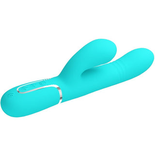 PRETTY LOVE - AQUA GREEN G-SPOT MULTIFUNCTION VIBRATOR