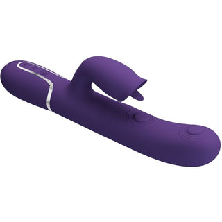 PRETTY LOVE - PURPLE LICKABLE RABBIT VIBRATOR