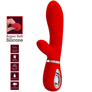 PRETTY LOVE - MULTIFUNCTIONAL G-SPOT VIBRATOR THOMAS RED