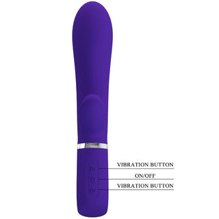 PRETTY LOVE - G-SPOT THOMAS PURPLE MULTIFUNCTION VIBRATOR