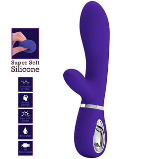 PRETTY LOVE - G-SPOT THOMAS PURPLE MULTIFUNCTION VIBRATOR