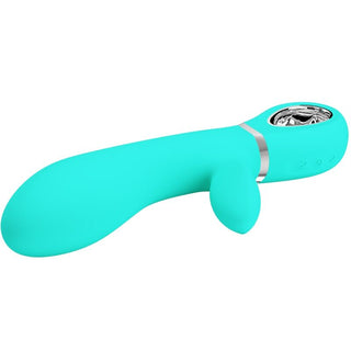PRETTY LOVE - G-SPOT THOMAS AQUA GREEN MULTIFUNCTION VIBRATOR
