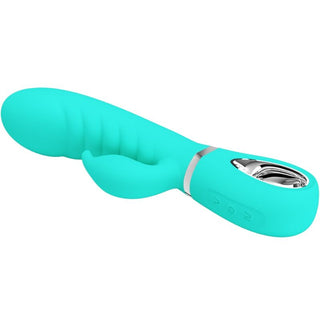 PRETTY LOVE - PRESCOTT AQUA GREEN G-SPOT MULTIFUNCTION VIBRATOR
