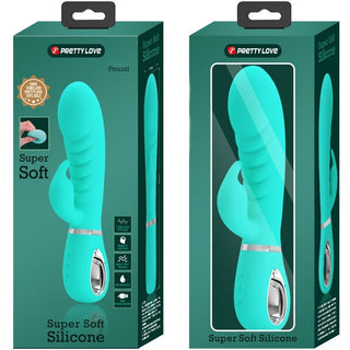 PRETTY LOVE - PRESCOTT AQUA GREEN G-SPOT MULTIFUNCTION VIBRATOR