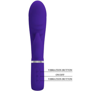 PRETTY LOVE - PRESCOTT PURPLE G-SPOT MULTIFUNCTION VIBRATOR