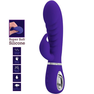 PRETTY LOVE - PRESCOTT PURPLE G-SPOT MULTIFUNCTION VIBRATOR