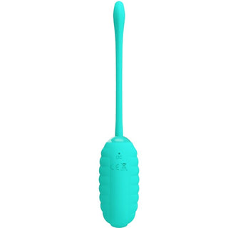 PRETTY LOVE - RECHARGEABLE VIBRATING EGG KIRK AQUA GREEN