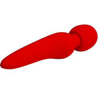 PRETTY LOVE - MASSEUR MEREDITH 12 MODES DE VIBRATION ROUGE