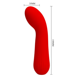 PRETTY LOVE - RECHARGEABLE VIBRATOR FAUN RED