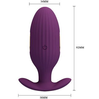 PRETTY LOVE - JEFFERSON PURPLE APP CONTROLLED ANAL PLUG
