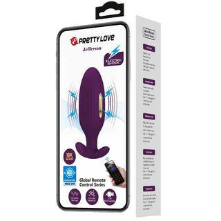 PRETTY LOVE - JEFFERSON PURPLE APP CONTROLLED ANAL PLUG