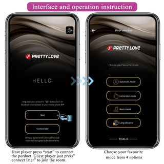 PRETTY LOVE - JEFFERSON PURPLE APP CONTROLLED ANAL PLUG