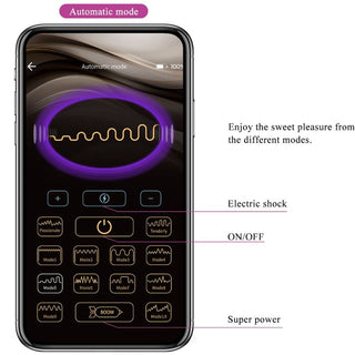 PRETTY LOVE - JEFFERSON PURPLE APP CONTROLLED ANAL PLUG