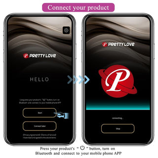 PRETTY LOVE - JEFFERSON PURPLE APP CONTROLLED ANAL PLUG