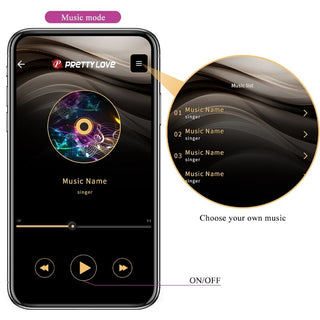PRETTY LOVE - JEFFERSON PURPLE APP CONTROLLED ANAL PLUG