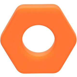 CALEXOTICS - ALPHA PROLONG SEXAGON ORANGE RING
