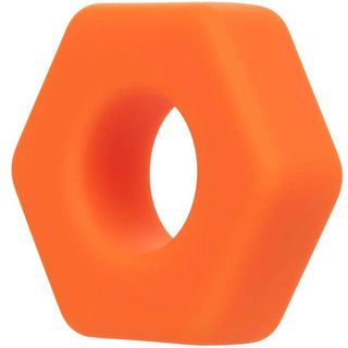 CALEXOTICS - ALPHA PROLONG SEXAGON ORANGE RING