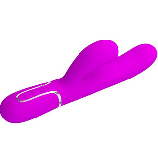 PRETTY LOVE - 3 IN 1 MULTIFUNCTIONAL G-POINT VIBRATOR PERLITA VIOLET