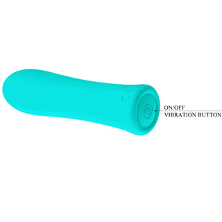 PRETTY LOVE - ALFREDA SUPER POWERFUL VIBRATOR AQUA GREEN