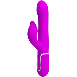 PRETTY LOVE - VIBRATOR RABBIT PURPLE BEADS