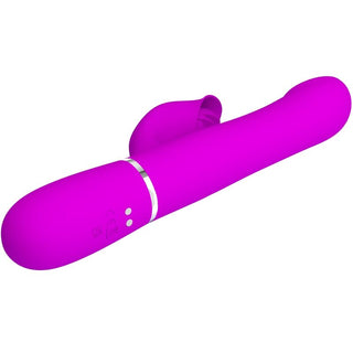 PRETTY LOVE - VIBRATOR RABBIT PURPLE BEADS
