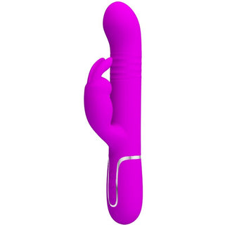 PRETTY LOVE - COALE RABBIT VIBRATOR PURPLE BEADS