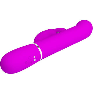 PRETTY LOVE - COALE RABBIT VIBRATOR PURPLE BEADS