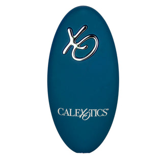 CALEXOTICS - RIDER MASSAGER DUAL MOTOR REMOTE CONTROL BLUE
